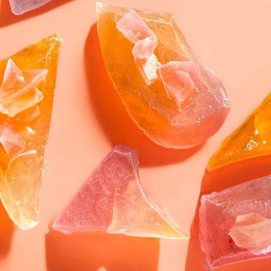 Passion Fruit Citrine Crystal Candy