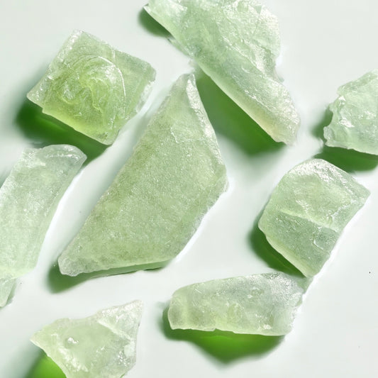 Honeydew Melon Jade Crystal Candy